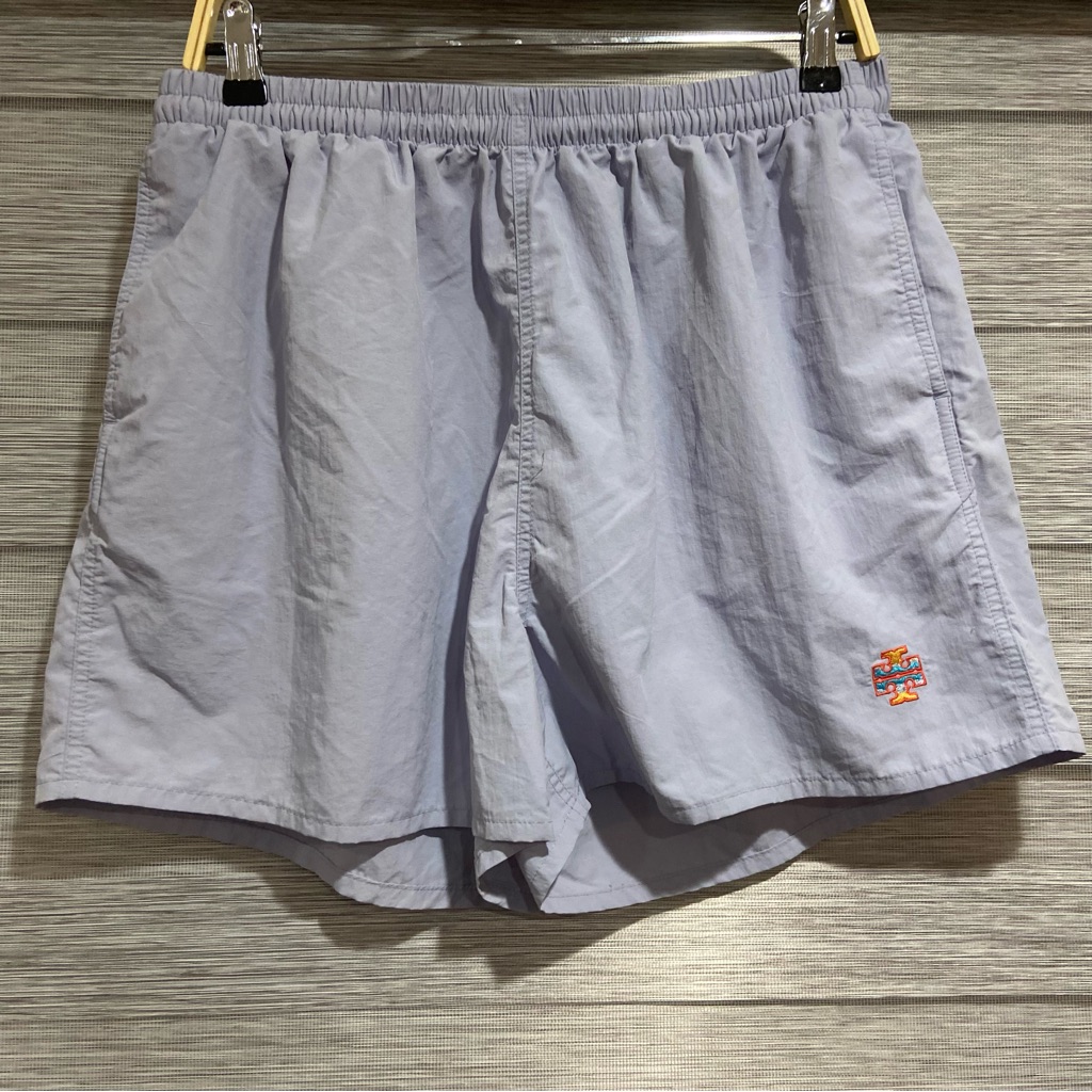 Tory Burch Shorts Womens X-Large Purple Easy Camp Performance Nylon Drawcord